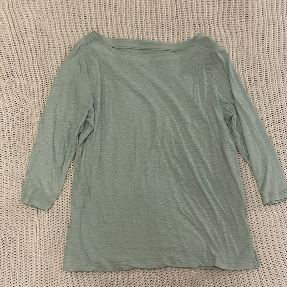 LOFT outlet 3/4 sleeve top. Size xl. Great condition!